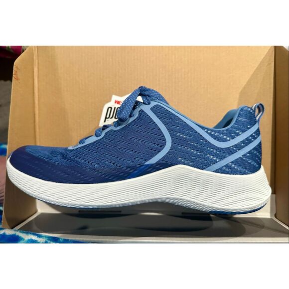 Dansko NEW size 37 (6.5-7) Sky Mesh blue athletic sneakers w/ arch support - Picture 8 of 11